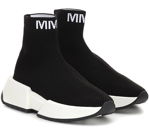Черные женские кроссовки-носки Maison Margiela 2020