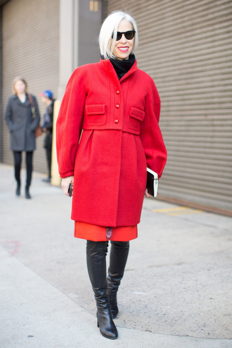 Туфли и сумочка для красного платья - Образ на холодное время года