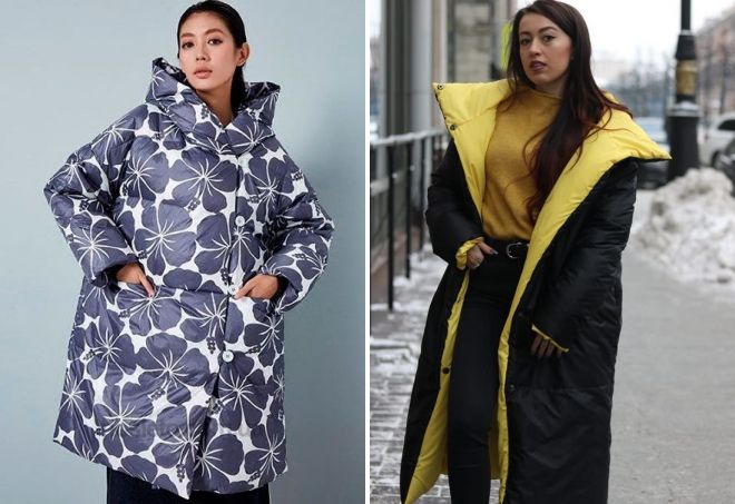 Зимнее женское пальто оверсайз 2019-2020