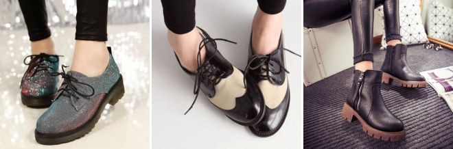 Модная осенняя женская обувь стиль
