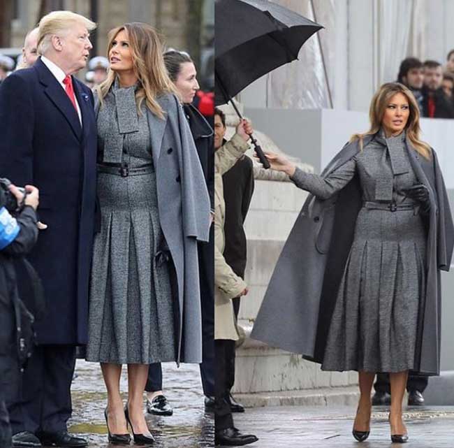 Любимые пальто Мелании Трамп