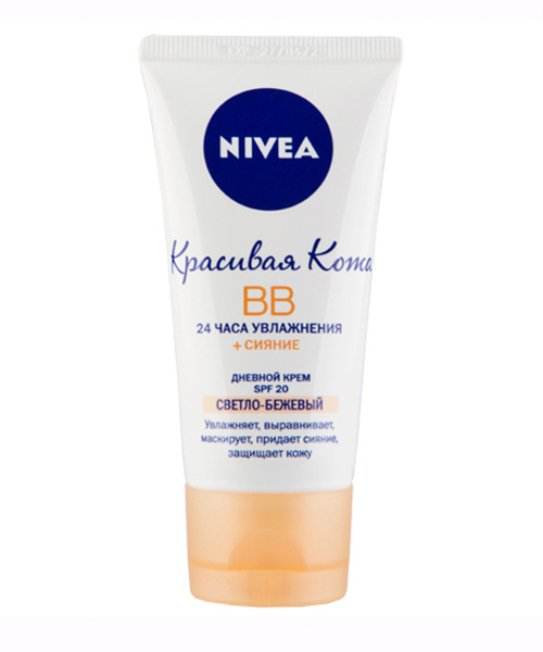 Nivea, Увлажняющий BB крем «Красивая кожа», SPF 20