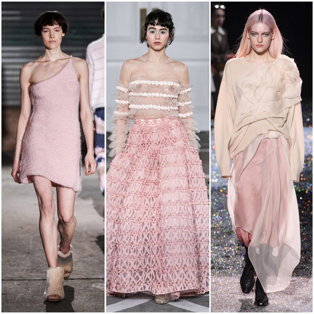 Eckhaus Latta, Huishan Zhang, Sies Marjan осень-зима 2019-2020