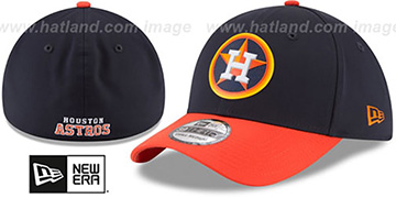 Astros PROLIGHT-BP FLEX Navy-Orange Hat by New Era