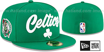 Celtics ROPE STITCH DRAFT Green Fitted Hat by New Era