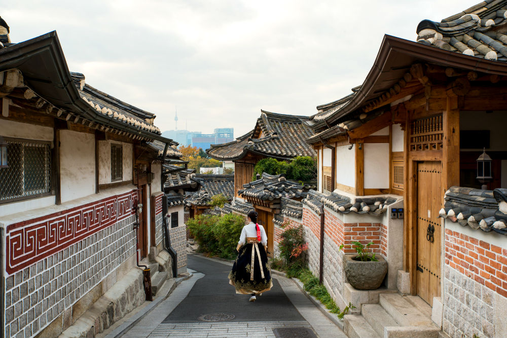 Фото: Деревня Bukchon Hanok Village