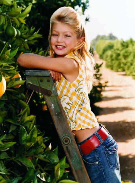 Gigi Hadid 2005