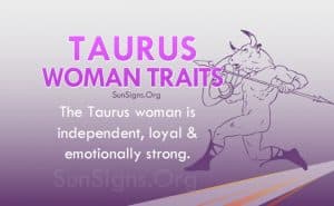 taurus woman traits